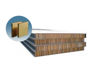 機(jī)制紙蜂窩彩鋼夾芯板